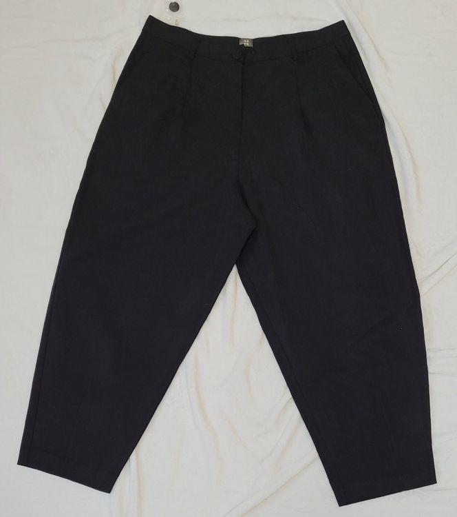 Pantalon Noir ANTTHONY – Taille L, Neuf Sans étiquette, Coupe Classique