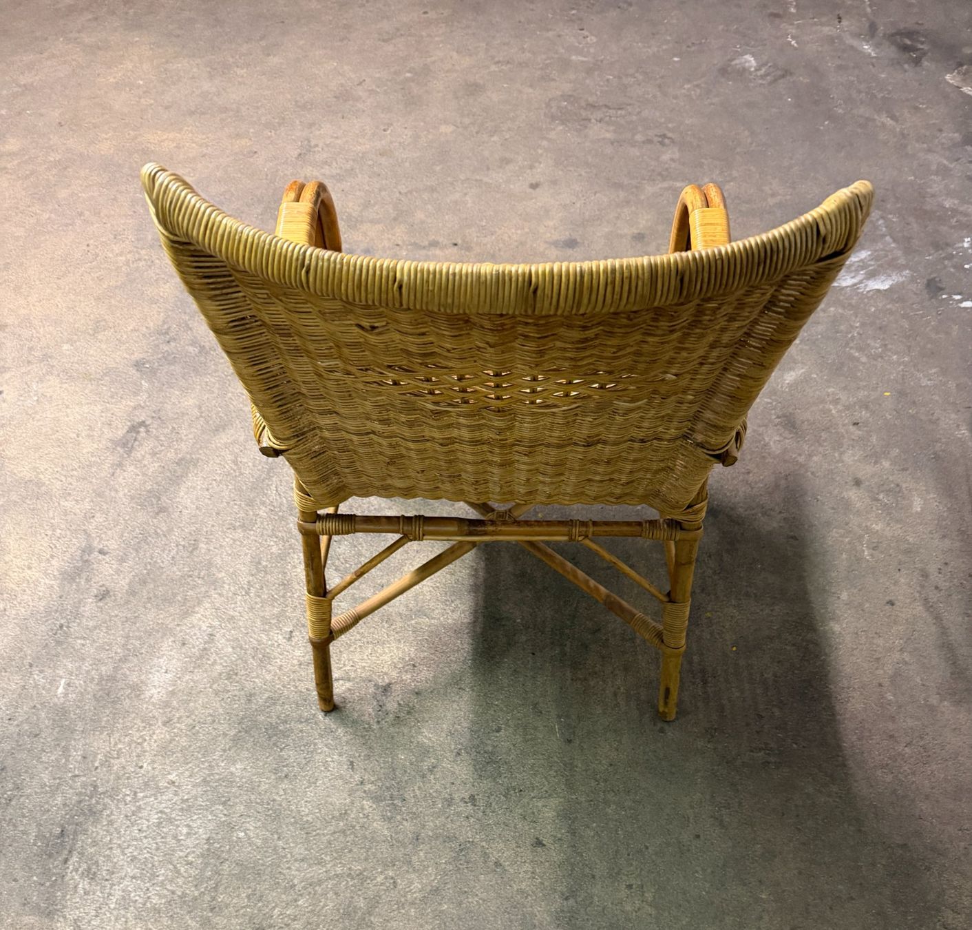 Poltrone: Rattansessel braun gut erhalten – Usato da Nussbaumen AG venduto da olitech5415 3