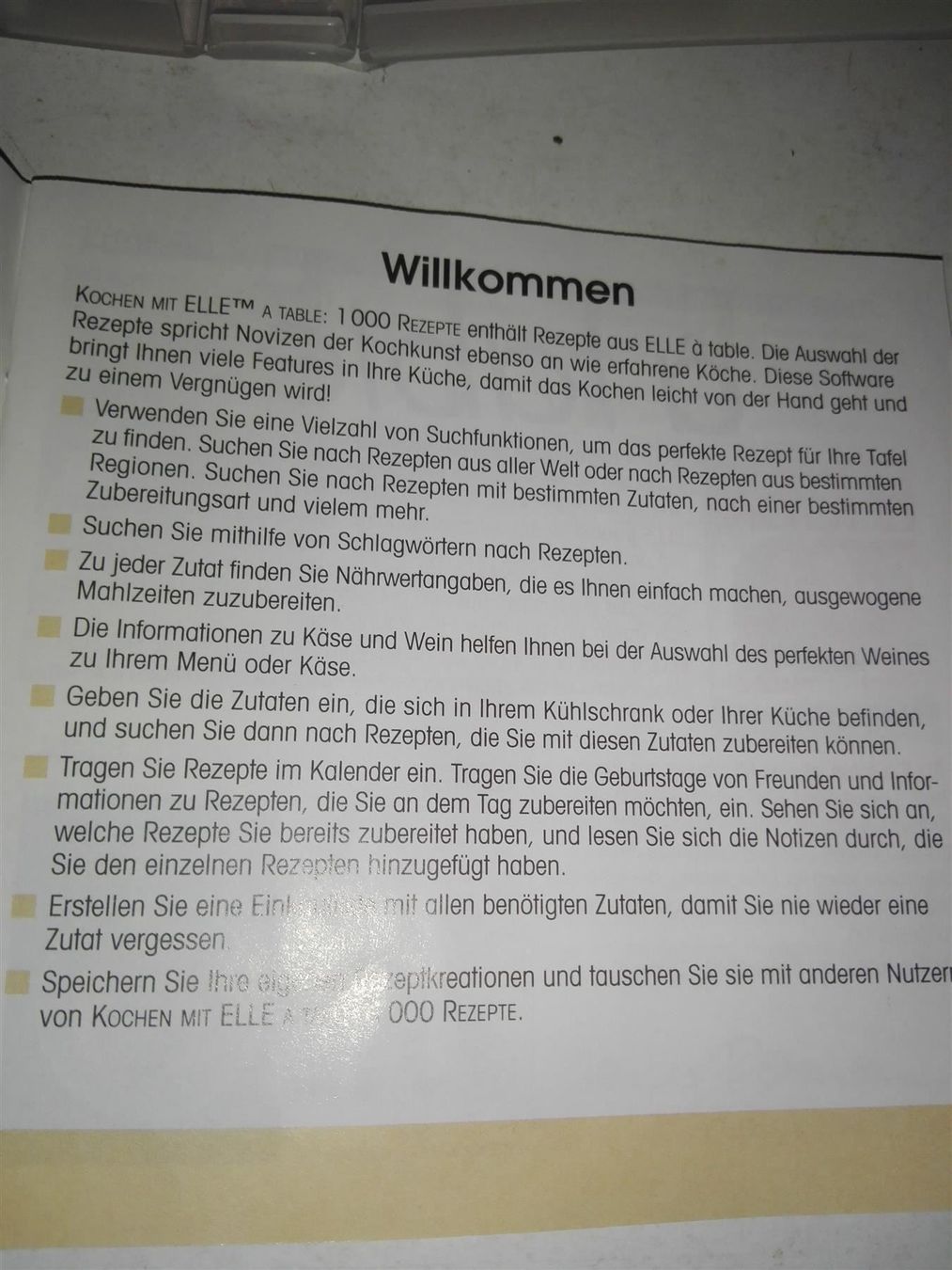 Nintendo Giochi: Kochen mit Elle à table: 1000 Rezepte    (DS) – Usato da St. Gallen venduto da elk2020 6