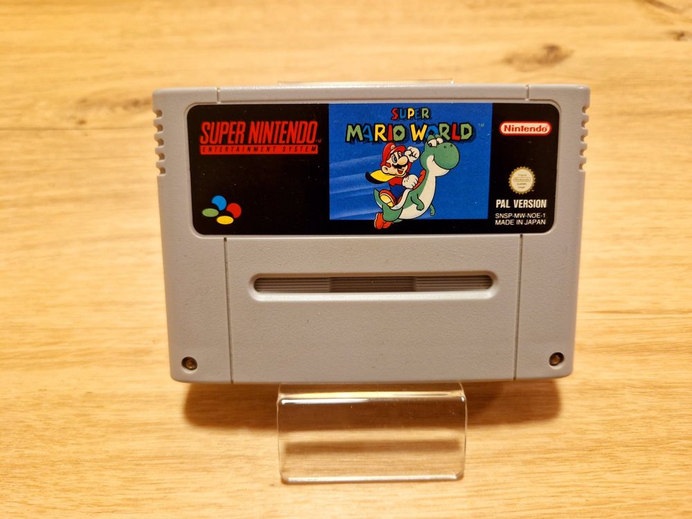 Nintendo Giochi: Super Nintendo SNES – Super Mario World (PAL) | Klassiker! – Usato da Schaffhausen venduto da thugNme