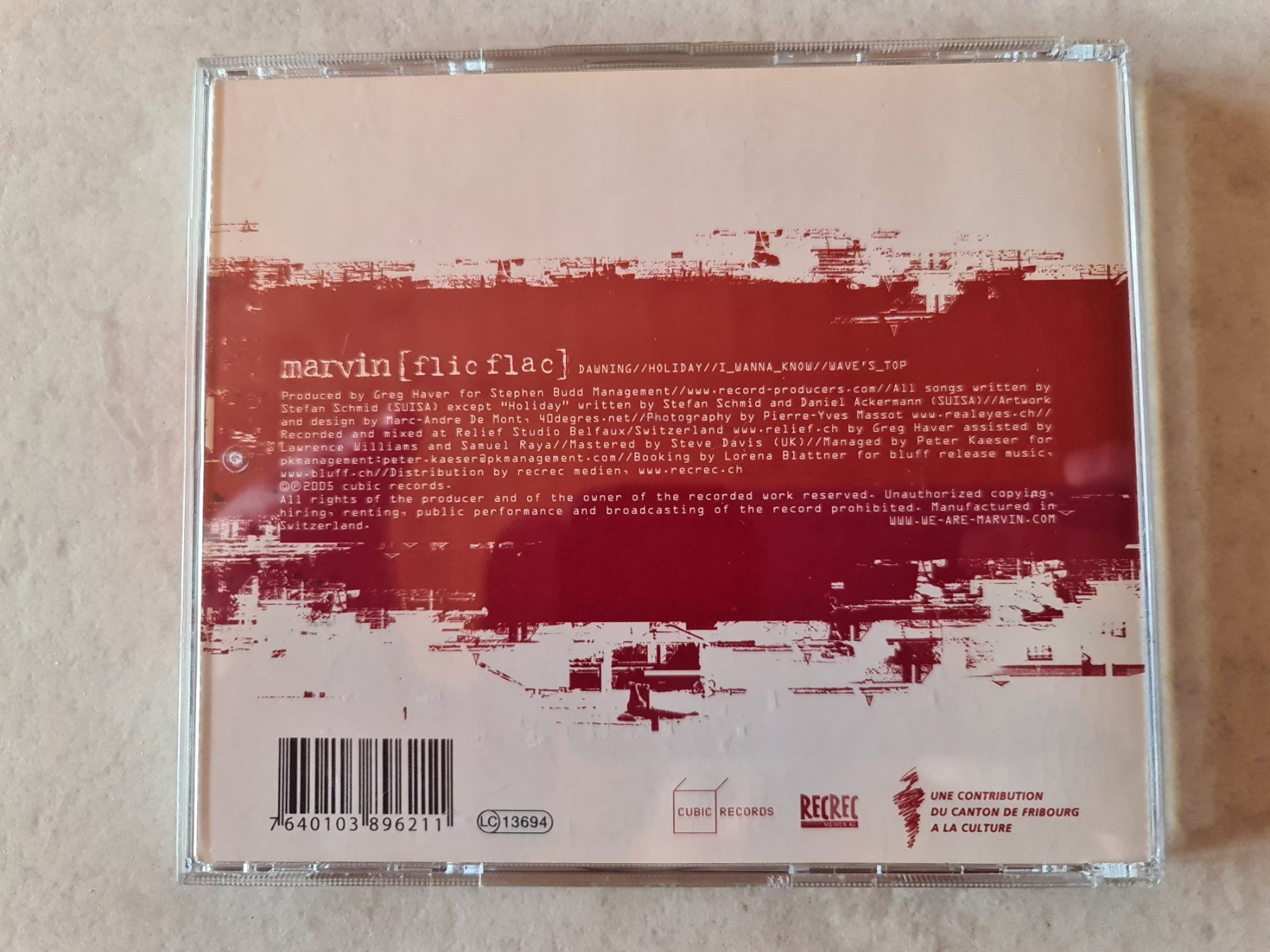 CD: Marvin - Flic Flac – Usato da Schneisingen venduto da backstore24 2