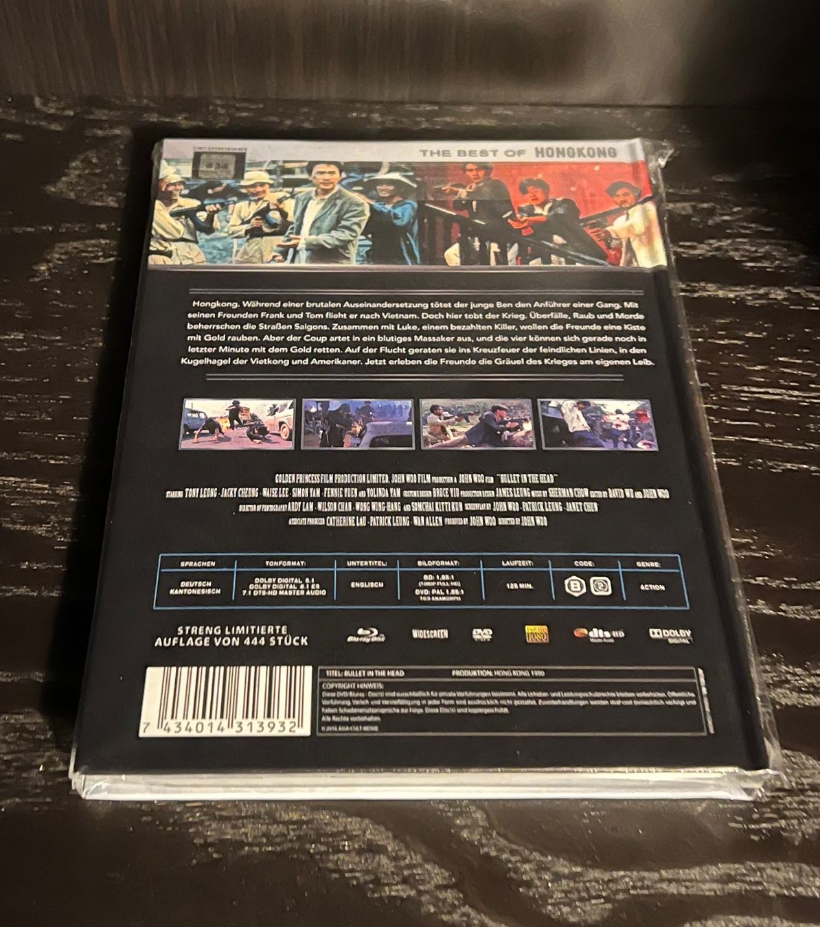 Tutti i DVDs: Bullet in the Head - John Woo - Mediabook – Nuovo (secondo la descrizione) da Flawil venduto da NiceT 1