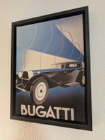 Bugatti Leinwandbild mit Metallrahmen