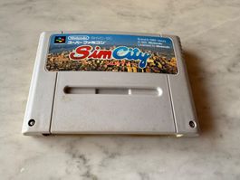 SIM CITY SPIEL FÜR SUPER FAMICOM