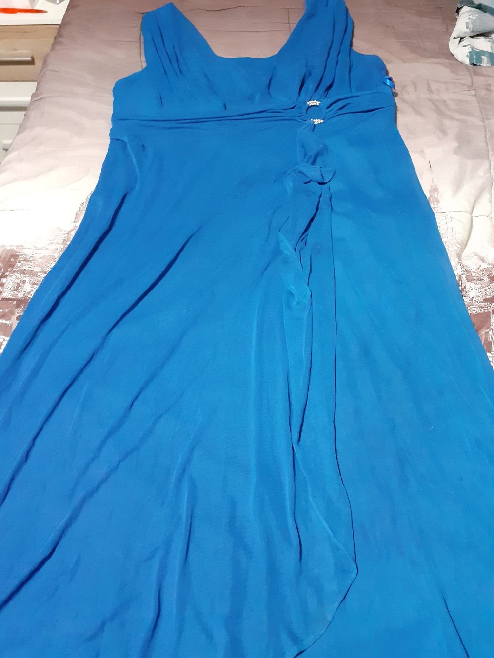 Vestiti: Damen Kleid blau Grösse 48 – Usato da Kloten venduto da elb_9qvr