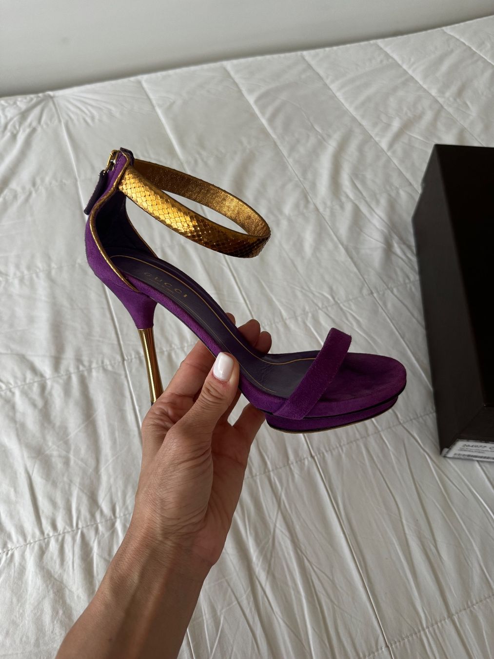 Gucci Scarpe da uomo: Gucci Kelis ankle-strap sandals | Size 35,5 – Usato da Binningen venduto da manap 2