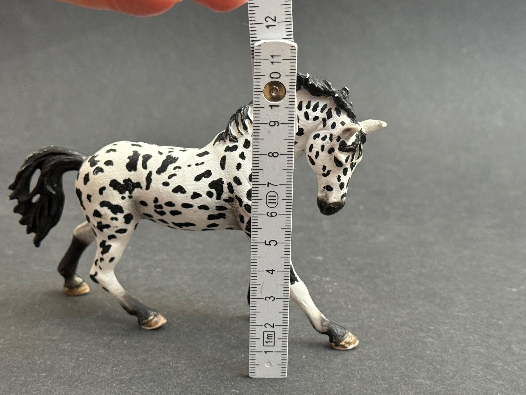 Schleich Statuette: Schleich Knabstrupper Stute (13769) Pferd – Usato da Ennetbaden venduto da mapa05 1