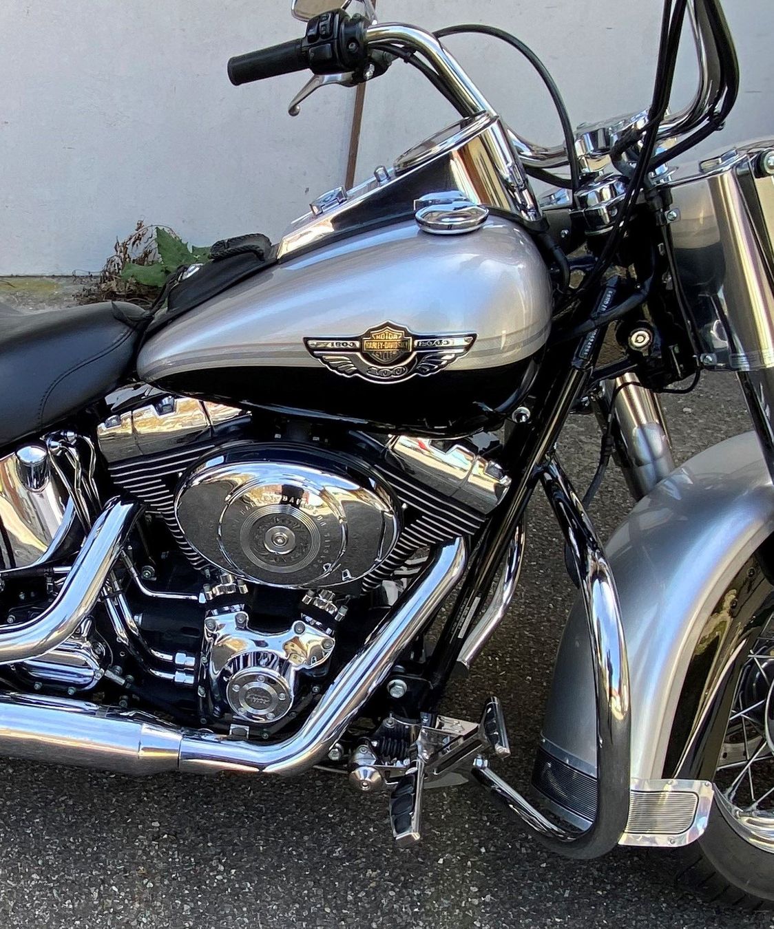 Harley-Davidson Chopper: Harley-Davidson Jubiläums-Modell 2003 Heritage Softail – Usato da Reutlingen venduto da griggi90 1
