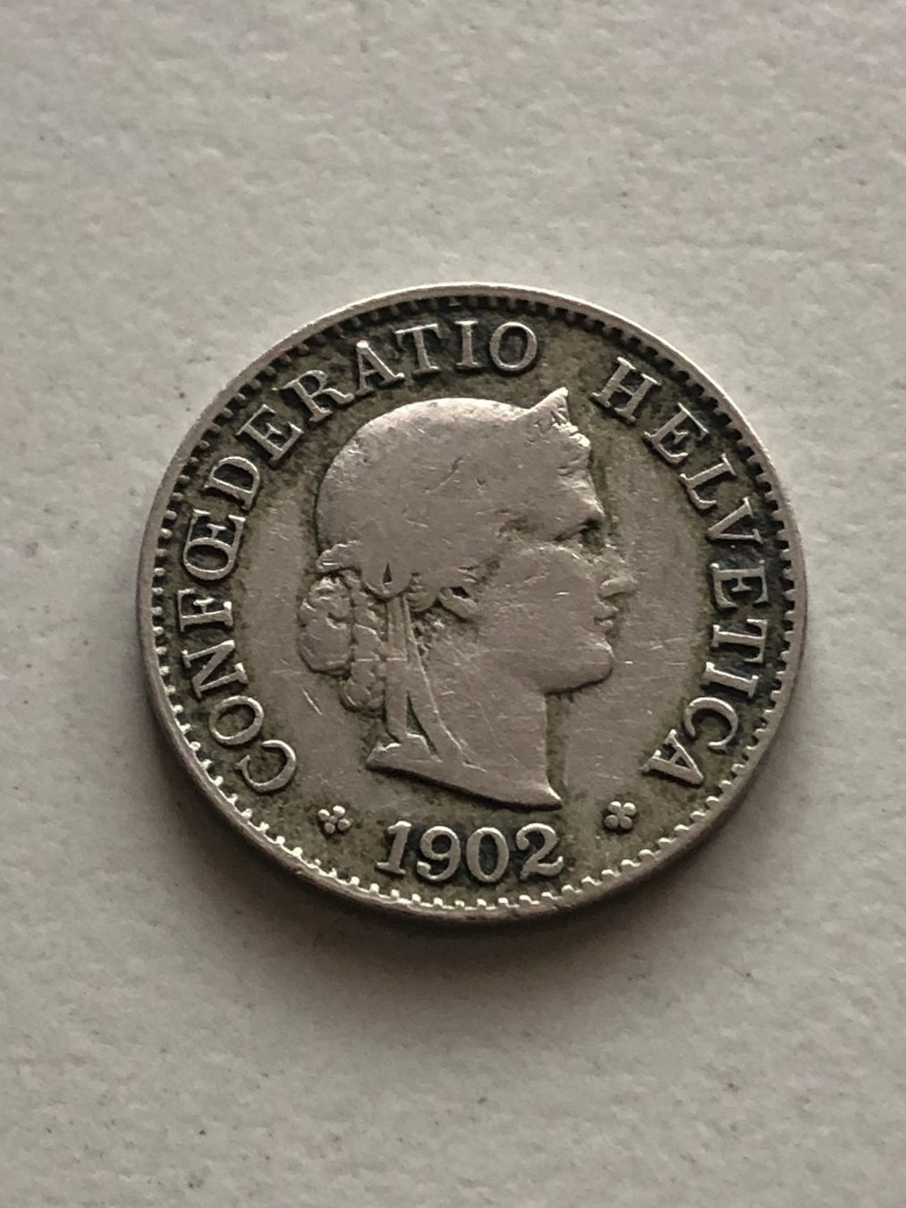 Toutes les monnaies: 5 Rp. 1902 – D'occasion à Schötz par Odpa