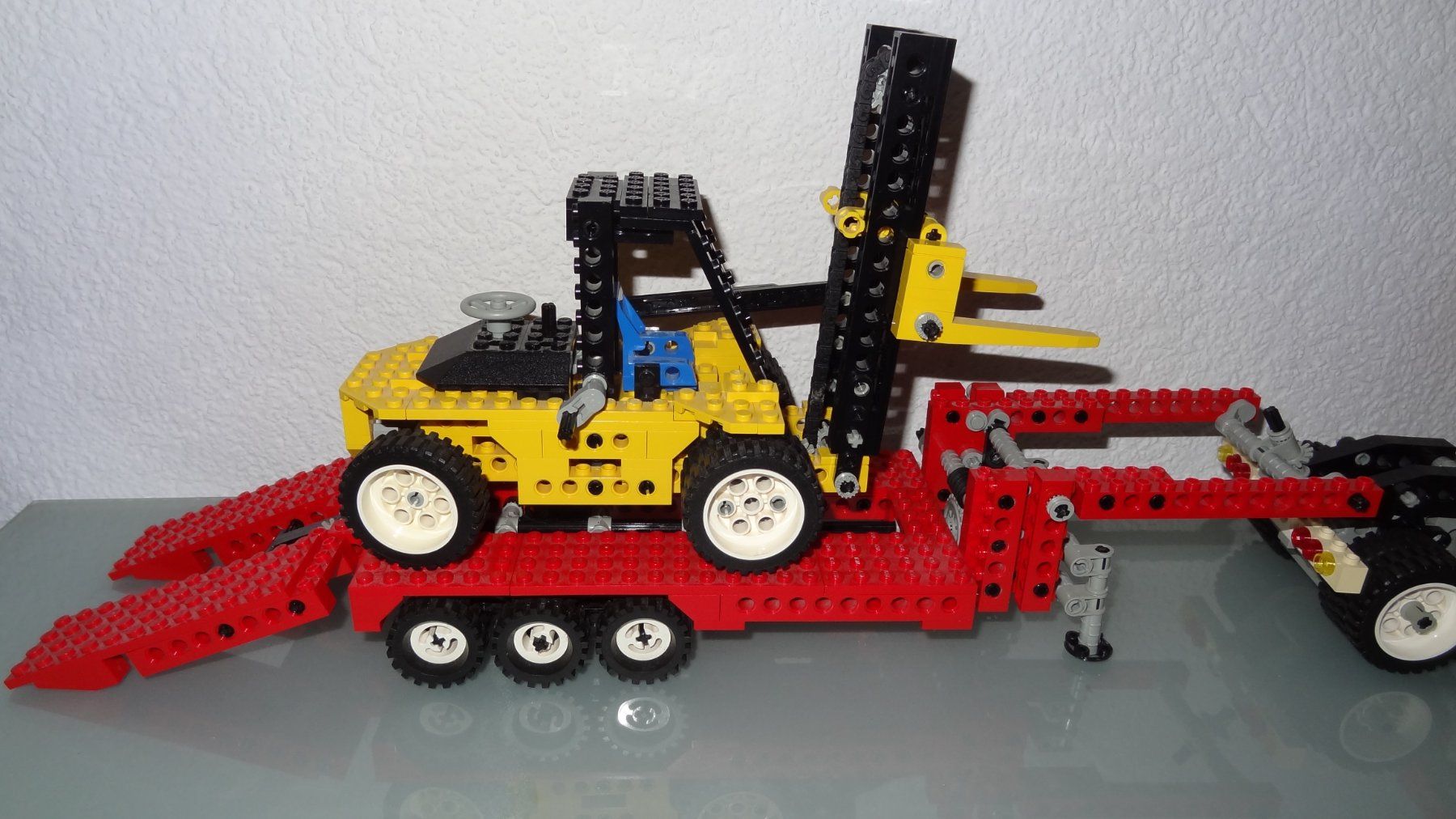 Lego Giocattoli: Lego Technic 8872 Gabelstapler Transporter von 1993 – Usato da Winterthur venduto da Blueedition 3