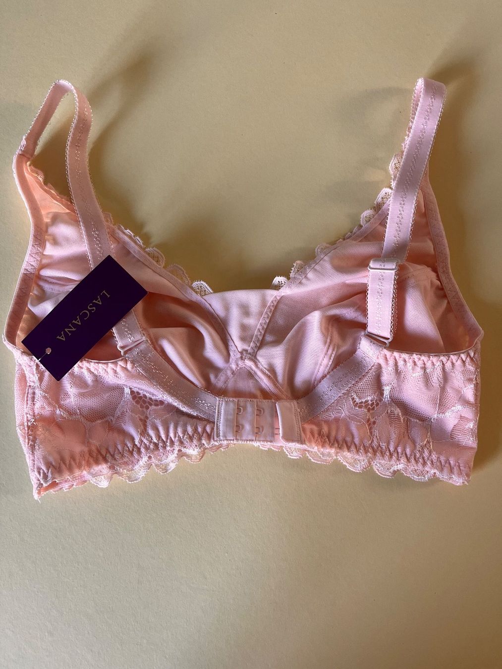 Lascana Altra biancheria intima: LASCANA, Bralette, Grösse 70E, Farbe Hellrosa – Nuovo e nell'imballaggio originale da Rudolfstetten venduto da gst_g7xl 7