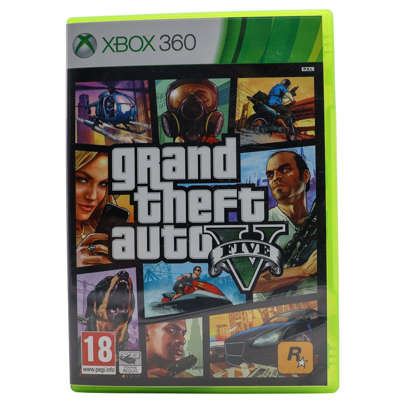 Spiele: Grand Theft Auto V - XBOX 360 – Gebraucht aus Paudex von dindeboy