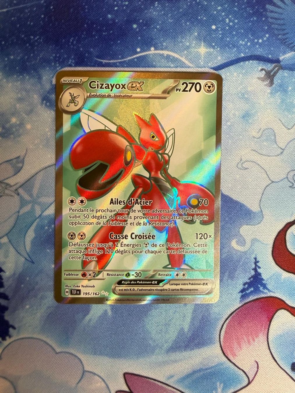 Pokémon Carte collezionabili: Cizayox FA - TEF 195 FR – Nuovo (secondo la descrizione) da Courgenay venduto da ScamBoxOff