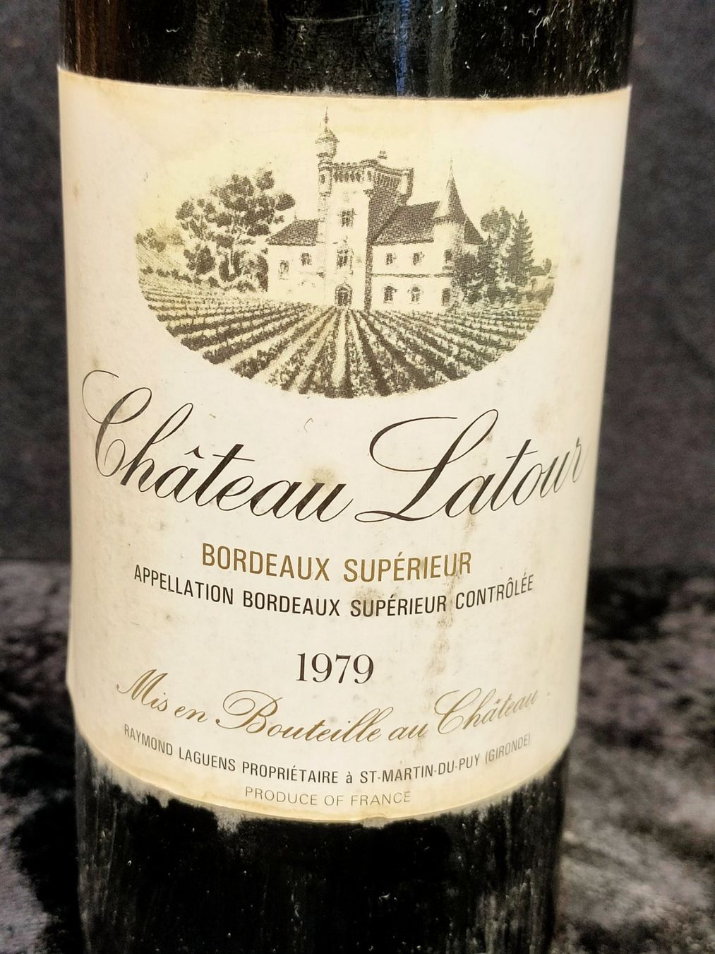 Vino: CHÂTEAU LATOUR BORDEAUX SUPERIOR 1979 – Nuovo (secondo la descrizione) da Genève venduto da Leboucheoreilles 2