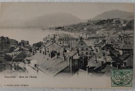 NEUCHÂTEL -  Baie de l'Evole  - 1904