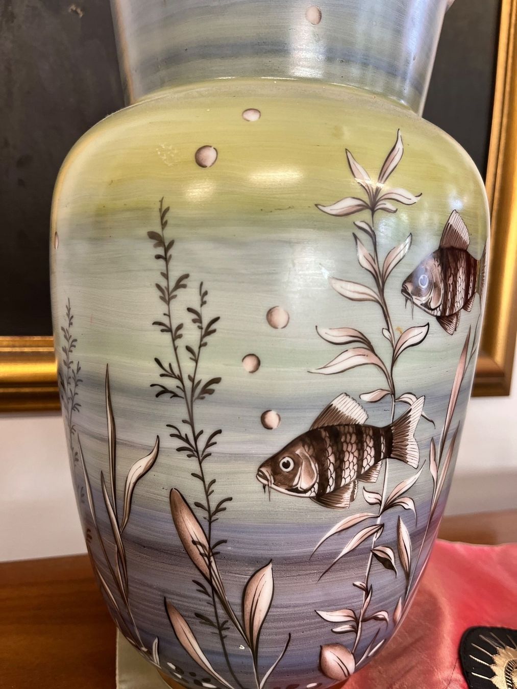Vasi & Recipienti: Langenthal - Vase handbemalt – Usato da Stetten AG venduto da Brissago25 1
