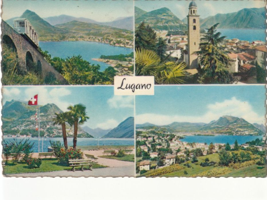 Cartoline postali: Lugano 1962 – Usato da Bürglen TG venduto da StampGraf