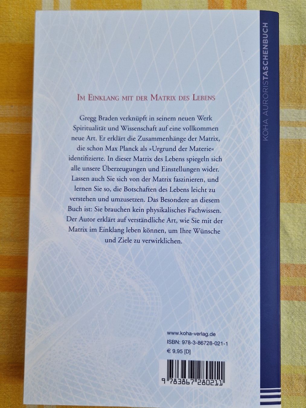 Libri: Gregg Braden: Im Einklang mit der göttlichen Matrix – Nuovo (secondo la descrizione) da Rüti ZH venduto da Gigelisuppe 1