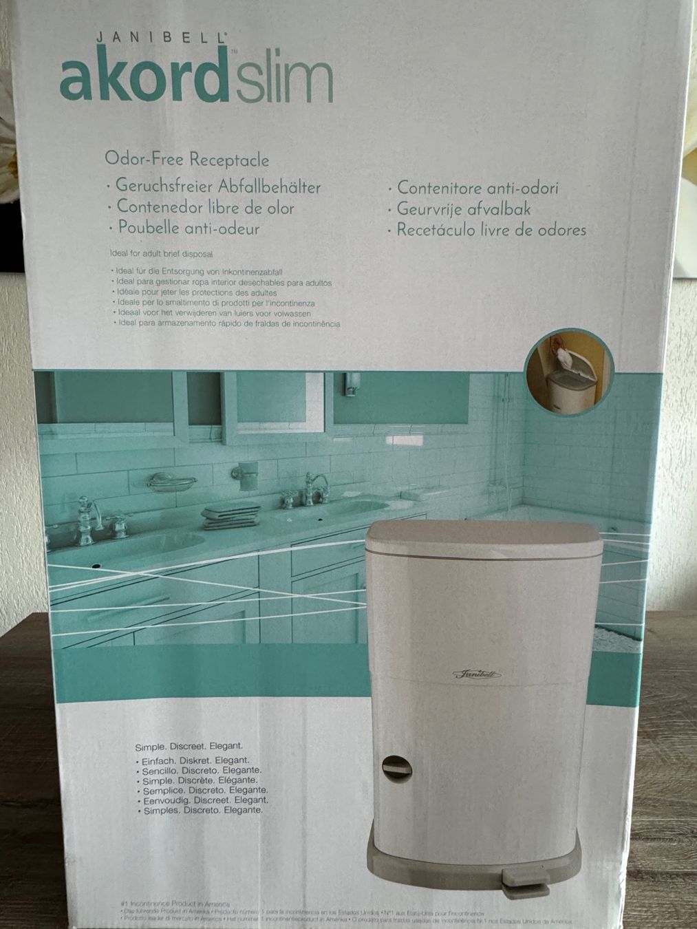 Abfalleimer: Windeleimer Janibell akord slim – Gebraucht aus Thun von THX-Tech