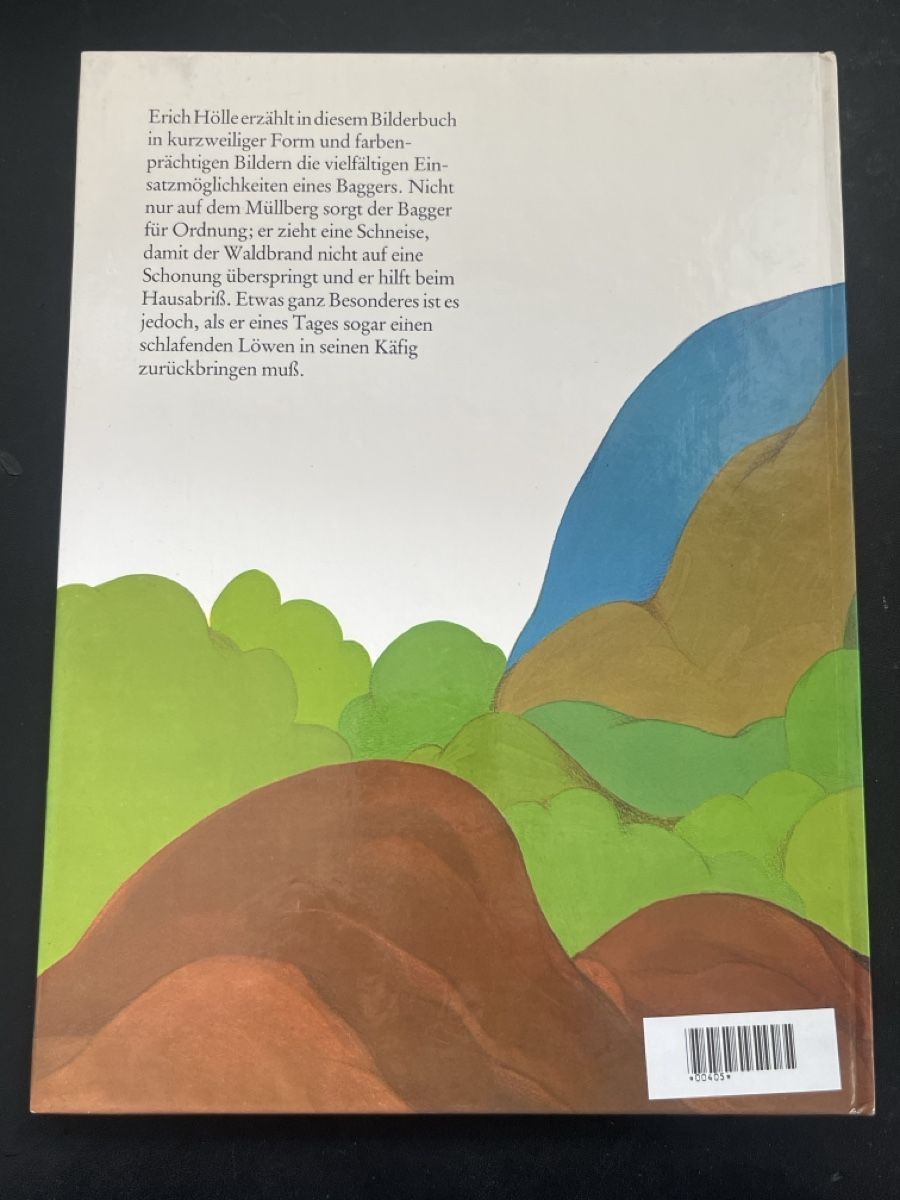 Libri: Bob der Bagger, Erich Hölle, Stalling Verlag, Kinderbuch – Usato da Forch venduto da tieckr 1