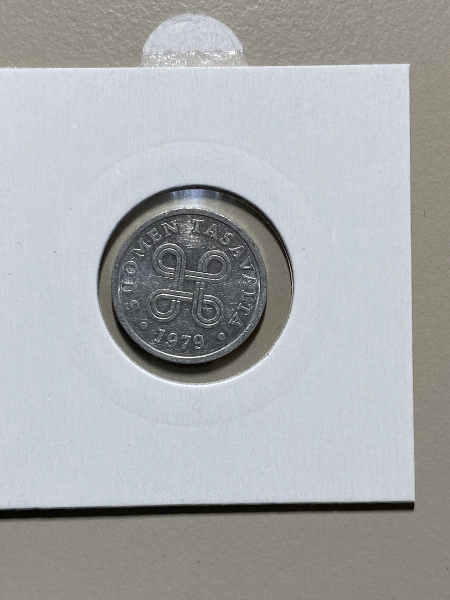 Alle Münzen: Finlande - 5 pennia - 1979 – Gebraucht aus Payerne von Mike1682 1