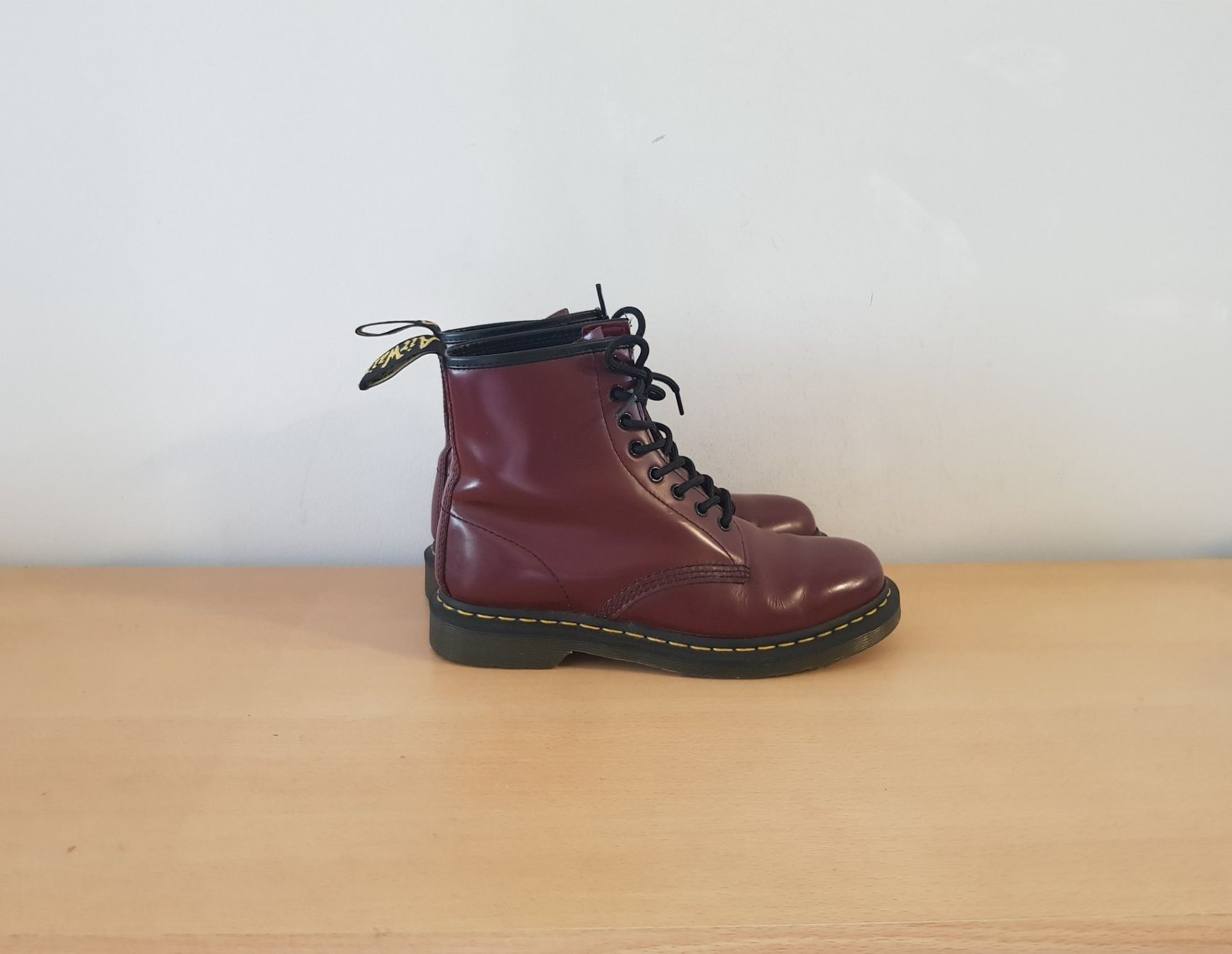Dr. Martens Scarpe da uomo: Dr. Martens 11822 Lederschuh Grösse 41 – Usato da Basel venduto da Birs868