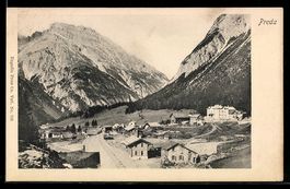 AK Preda, Panorama aus der Vogelschau