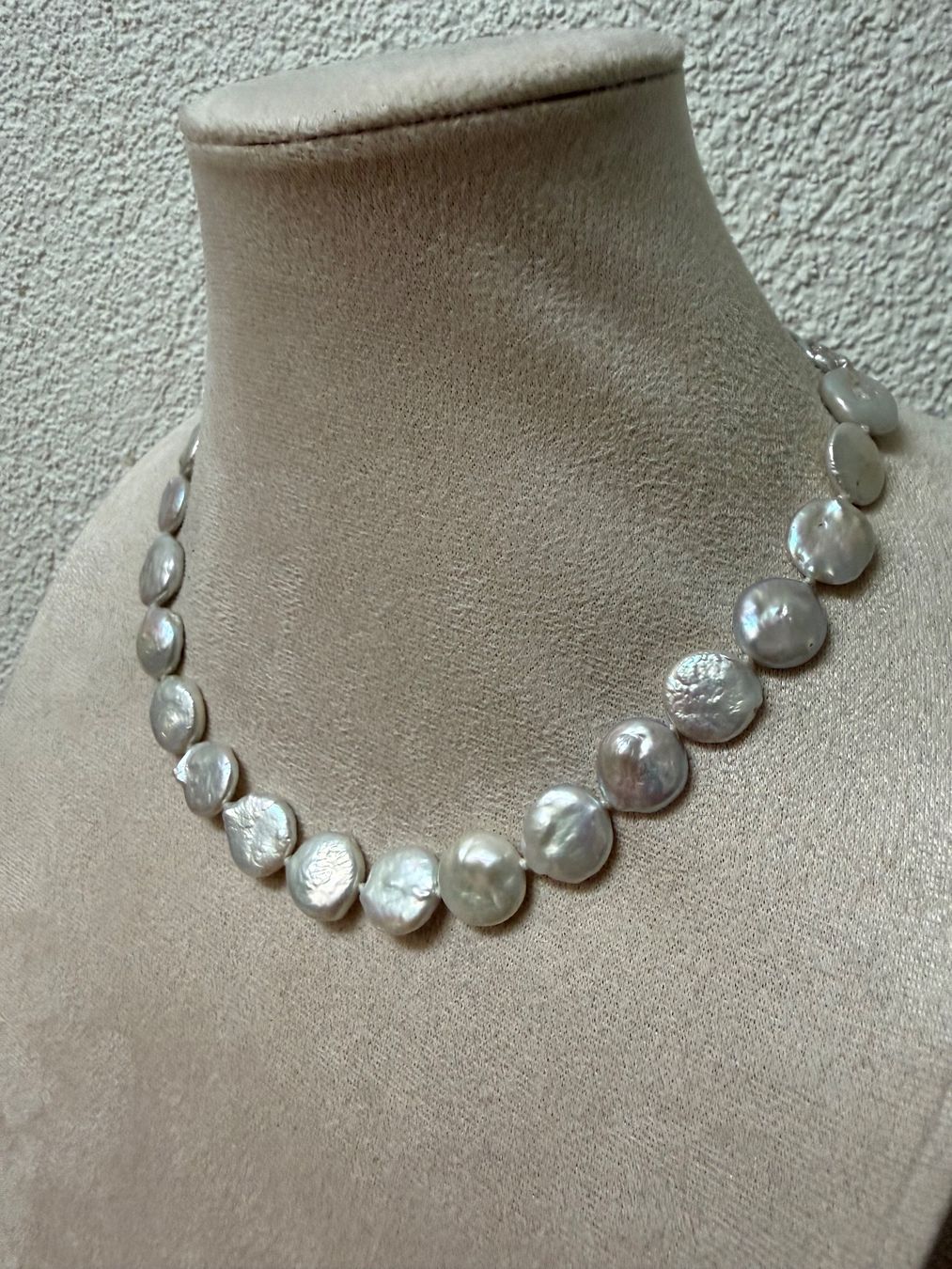 Catenine: Echte Perlen Kette mit Silber Verschluss 925 – Usato da Spiegel b. Bern venduto da Rogger72 1