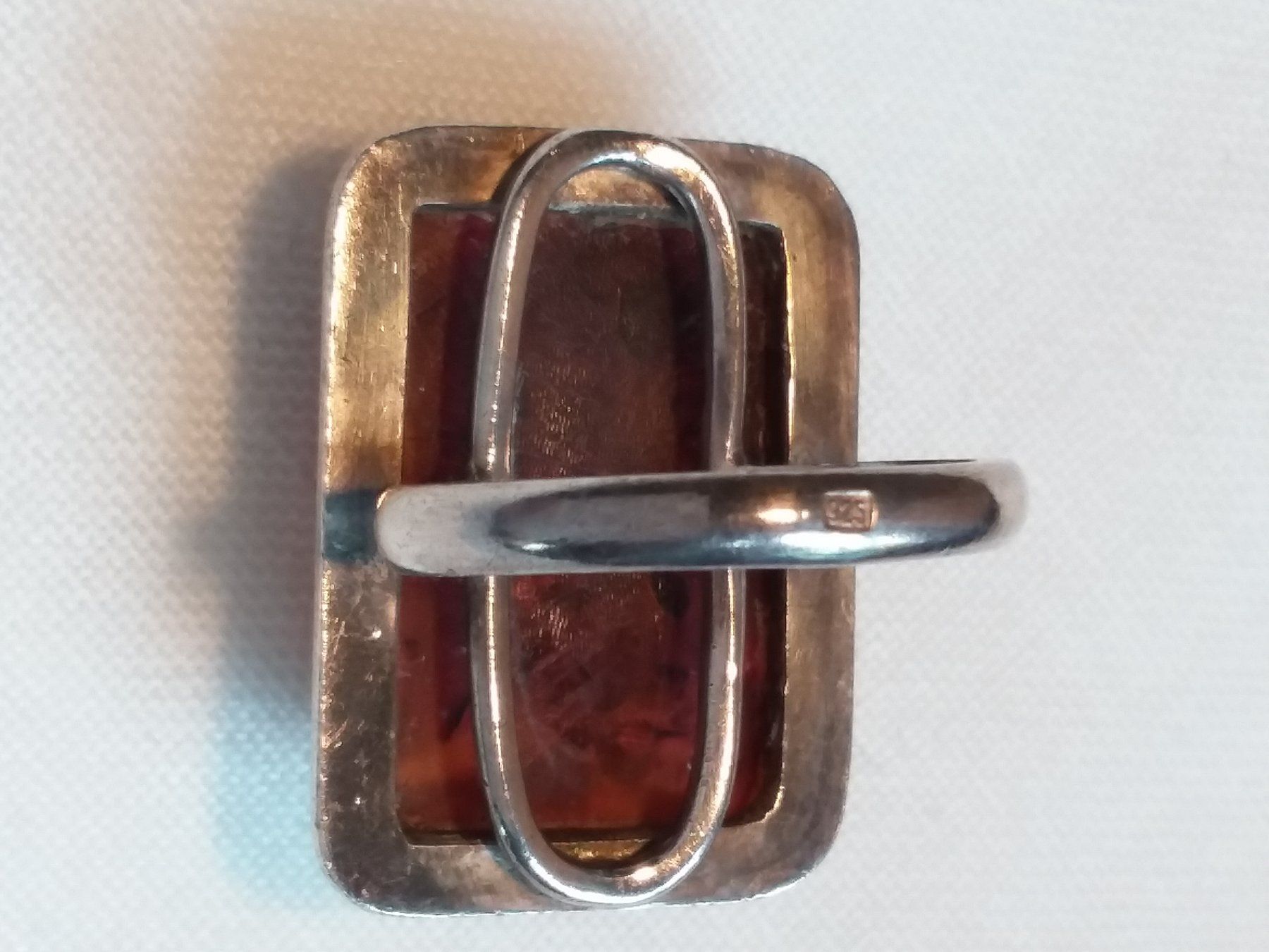 Anelli: Vintage Bernstein Sterling Silber Ring, Grösse 53 – Usato da Zürich venduto da gutsan 3