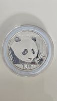 Silbermuenze Panda 2018 China 10 Yuan Sammlerstueck