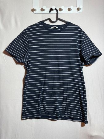 Schwarz weiss gestreiftes T-Shirt von C&A Gr. M