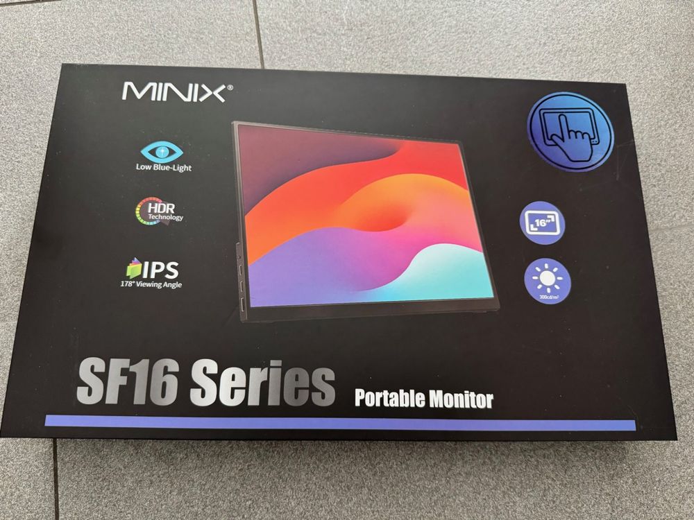 Minix SF16T Touch - Monitor - Bildschirm - neuwertig (Neu (gemäss ...