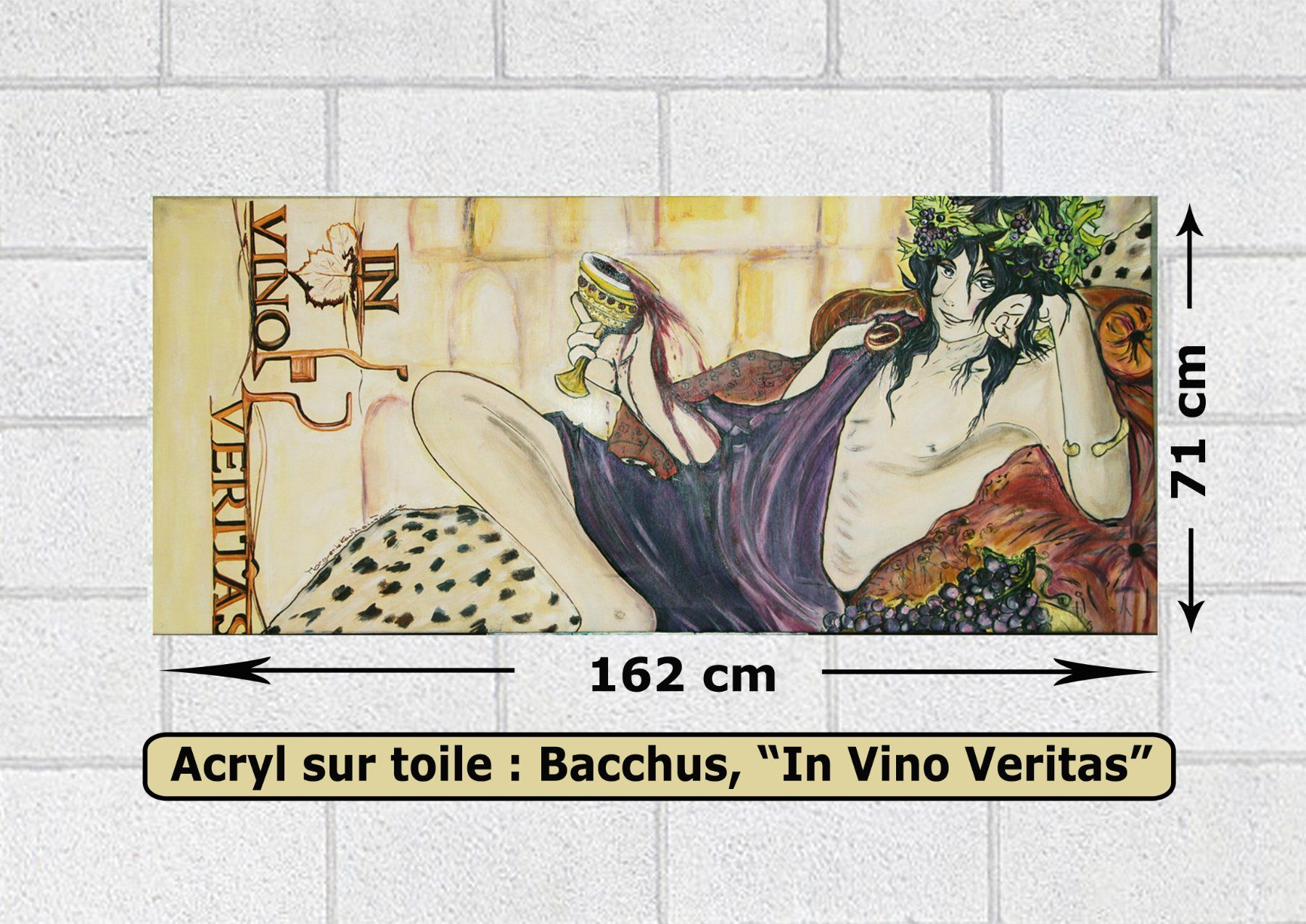 Dipinti: Grand tableau de Bacchus – Usato da Sion venduto da pie_2zs9