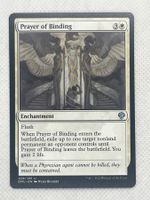 Magic The Gathering: Prayer of Binding - Top Zustand 🤩
