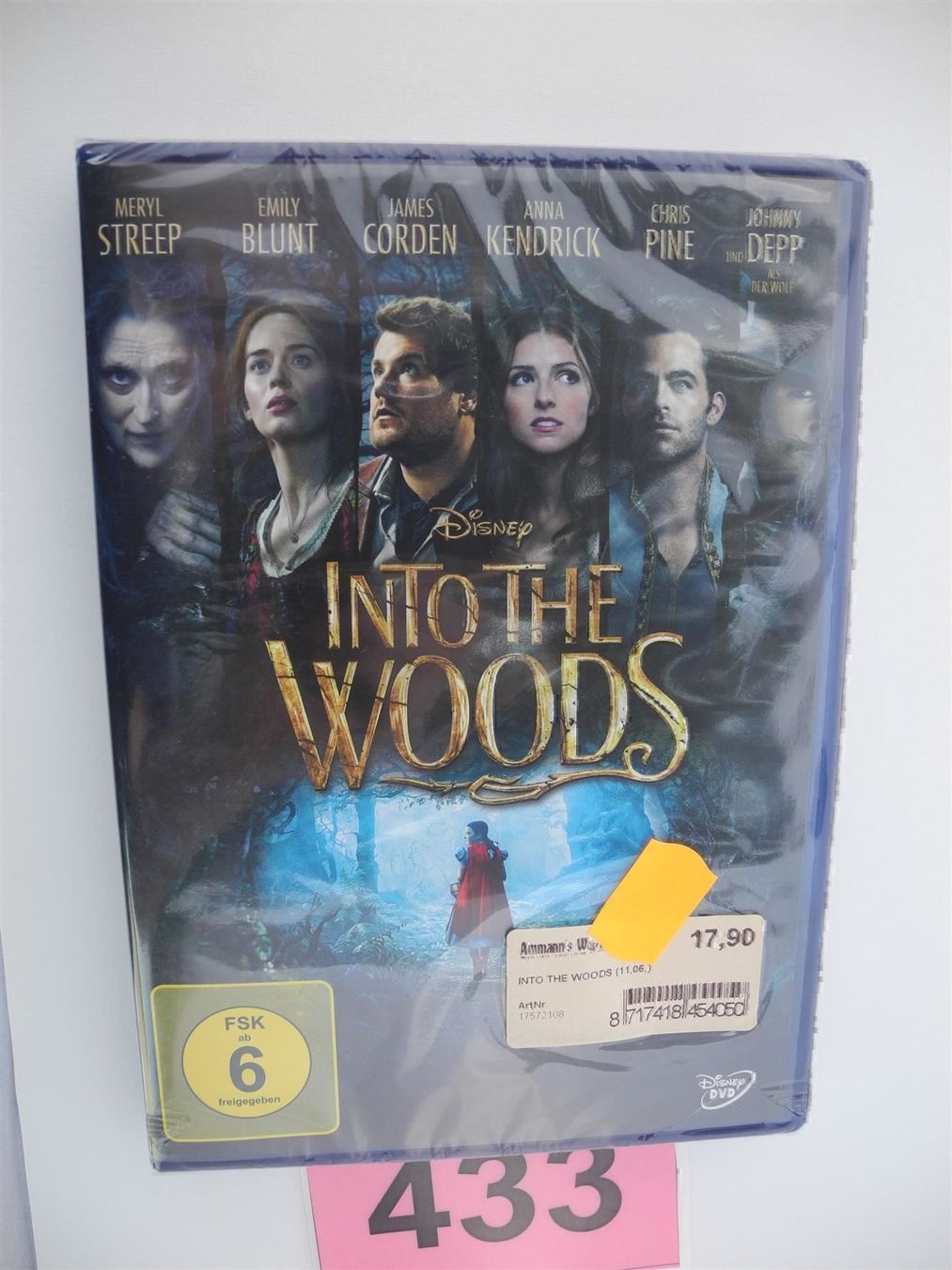 Tutti i DVDs: Disney  Into the Woods, Nr. 433 – Nuovo e nell'imballaggio originale da Kottwil venduto da Crazyrolf