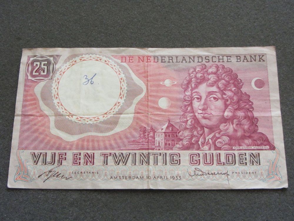 Niederlande 25 Gulden 1955 Kaufen Auf Ricardo