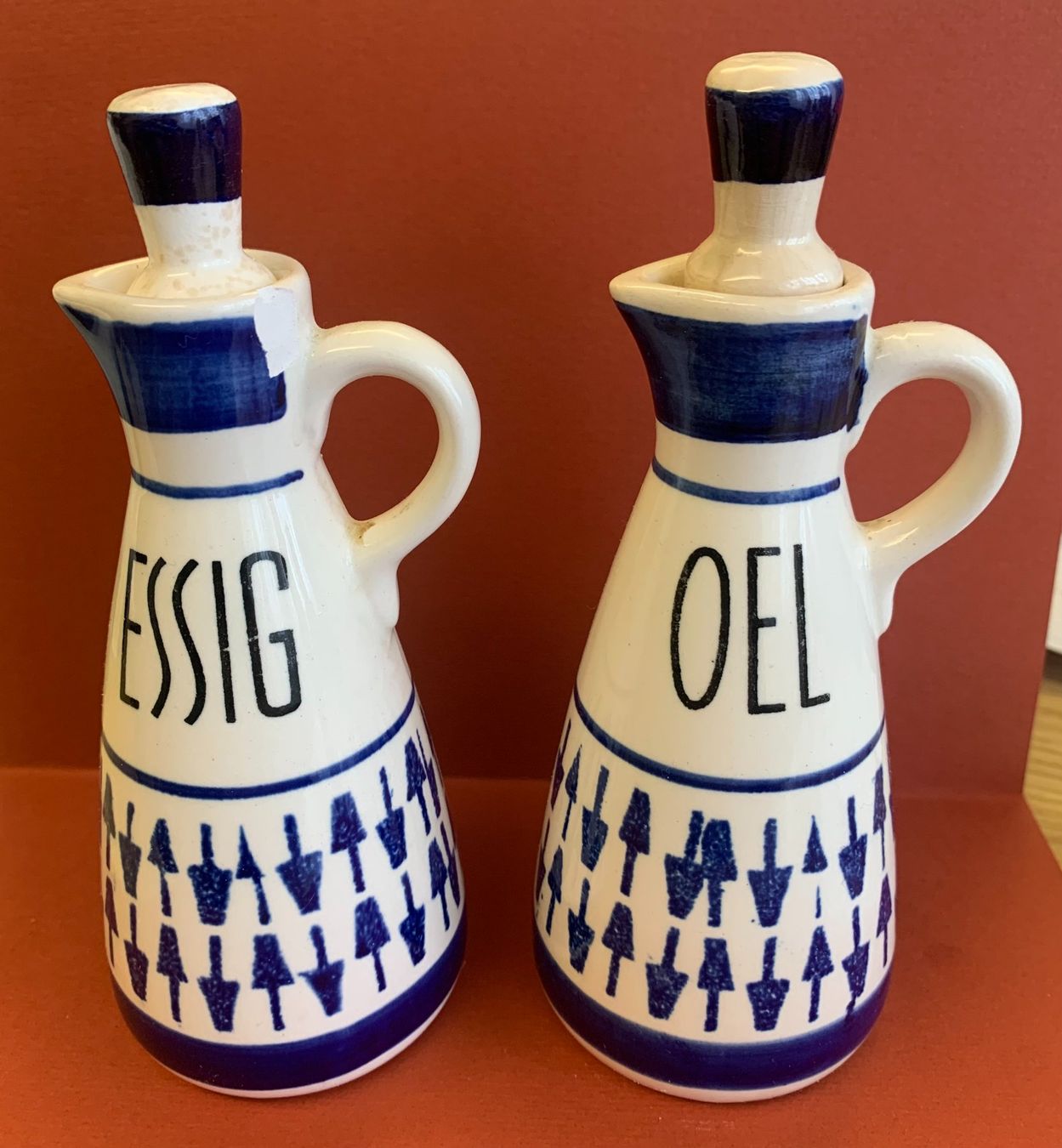 Caraffe: Antike Essig und Oel - Dossierkrüglein – Usato da Gundetswil venduto da Egro100 1