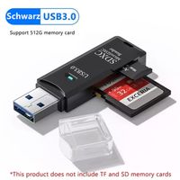USB 3.0 Kartenleser Adapter Micro SD XC TF Card Reader PC
