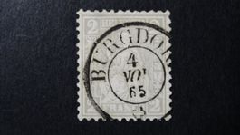 Vollstempel BURGDORF 4.NOV.1865   169