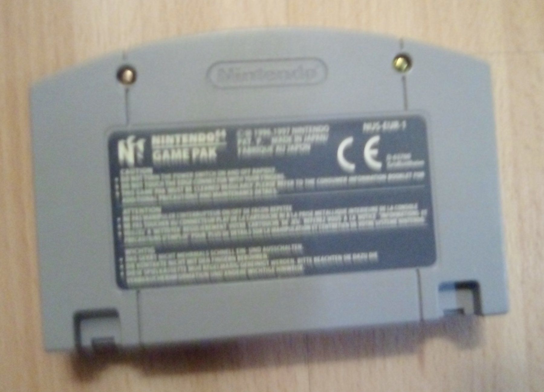 Nintendo Giochi: Konami Superstar Soccer 64 - Nintendo 64 – Nuovo (secondo la descrizione) da Winterthur venduto da Colonica 2