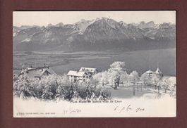 CAUX sous la neige // pli d'angle //