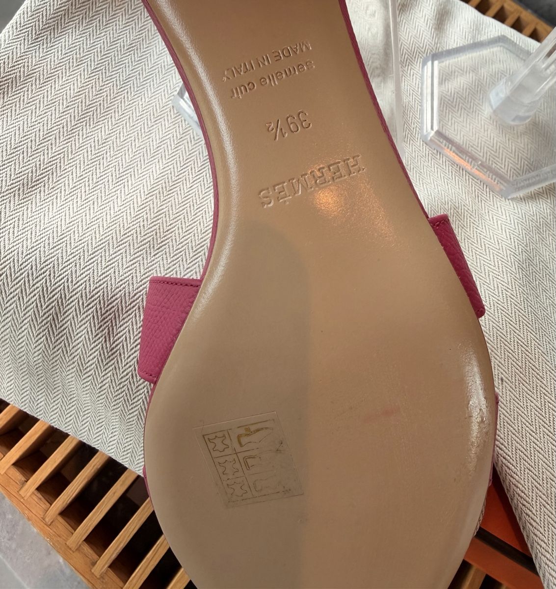 Hermès Scarpe da donna: Hermes Sandalen Oran 39.5  – Usato da Zürich venduto da christina100 3