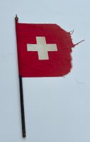 Schweizer Fahne antik ca 1915