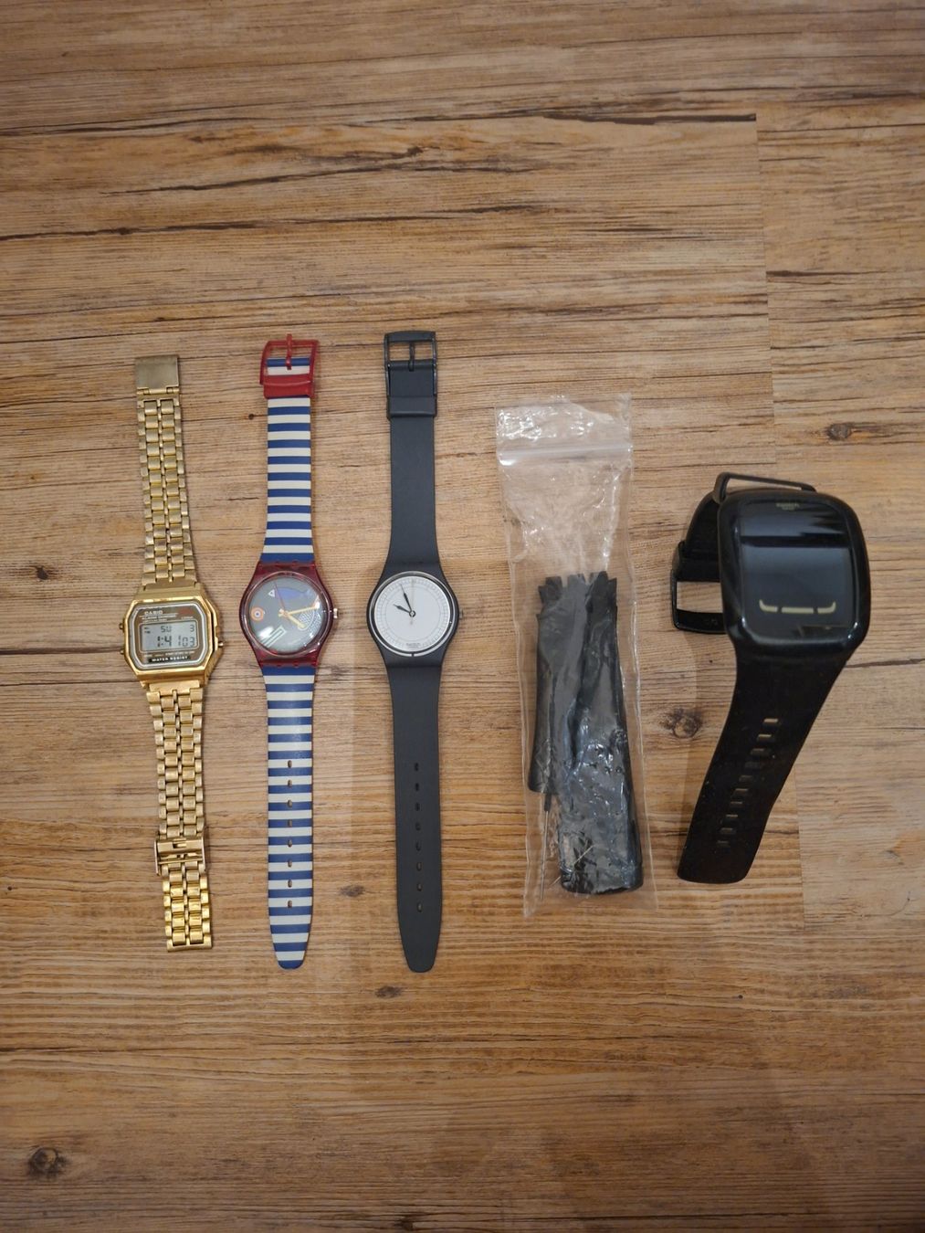 Swatch Orologi: 4 Uhren Swatch / Casio – Usato da Lyss venduto da toe_68qb