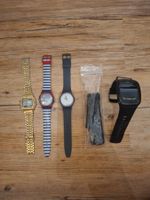 4 Uhren Swatch / Casio