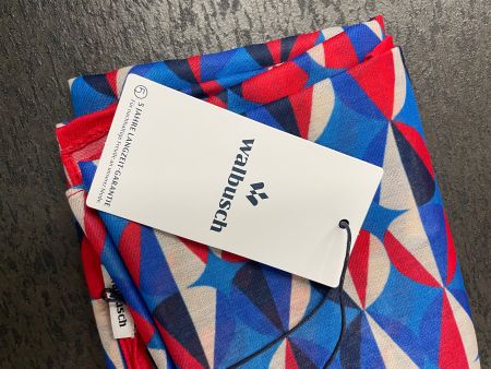 Walbusch Foulard / Halstuch / Schal geometrisch neu und ovp
