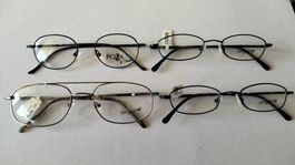 4 x Brillengestell Brillenfassungen Neu