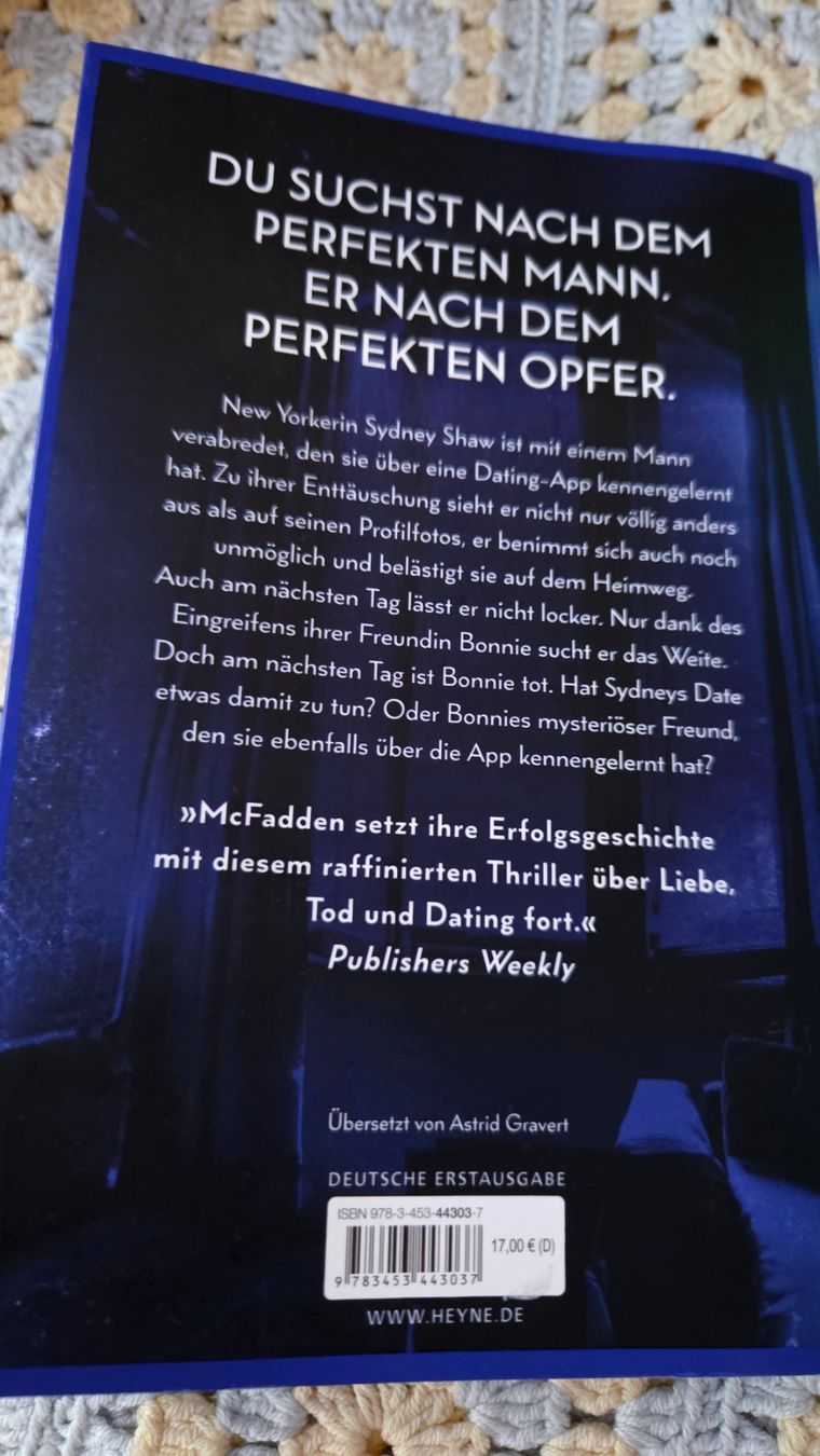 Bücher: Freida McFadden Der Freund – Gebraucht aus Weggis von Leeclipse 1