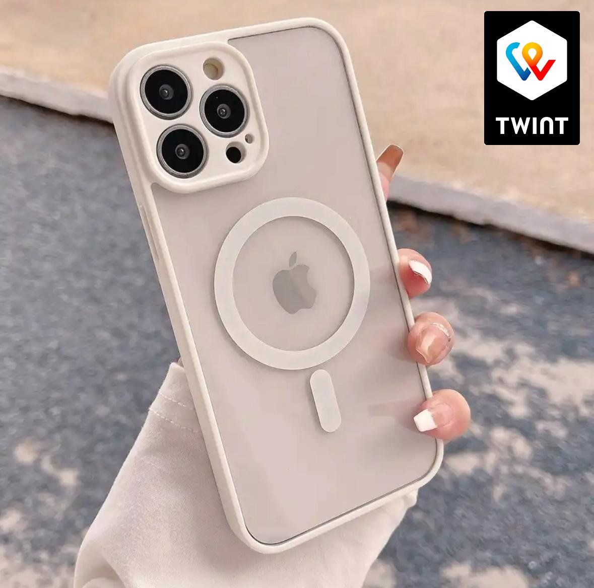 Cover & Protezioni schermo: iPhone 12 Pro Max Silikon Case White Hülle – Nuovo e nell'imballaggio originale da Zürich venduto da swiss.tech