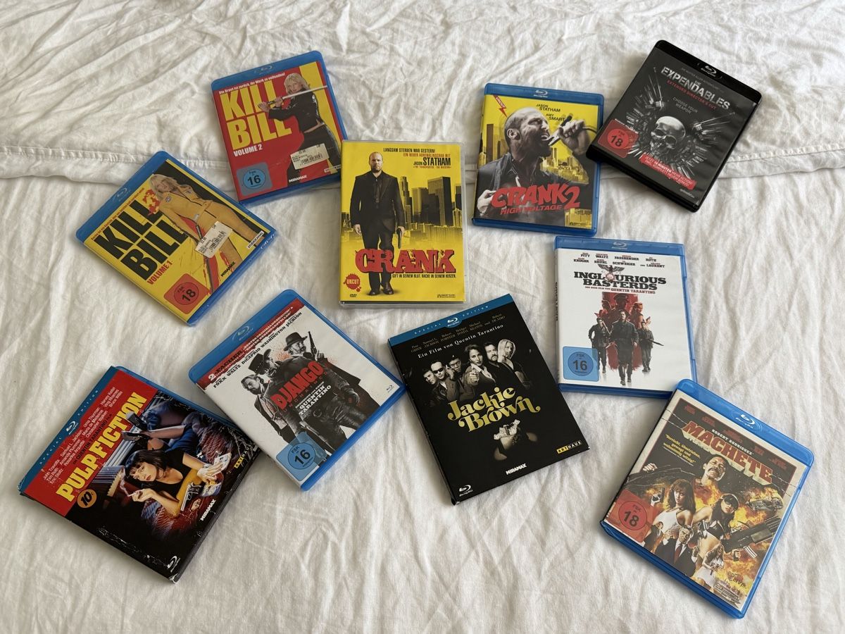 Tutti i DVDs: Blu-ray Kill Bill Vol. 1 + 2 - ungeöffnet – Nuovo e nell'imballaggio originale da Zürich venduto da epe_ggn6 2